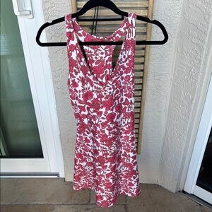 Vibrant Pink Floral Dress